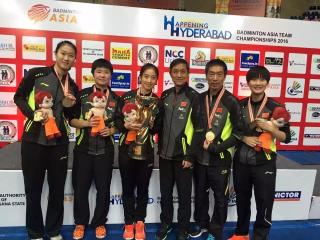 羽球亚洲团体赛中国女队变阵 3-2逆转日本夺冠