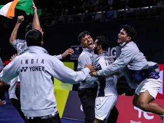 创造历史！印度3-0完胜印尼 首夺汤姆斯杯冠军